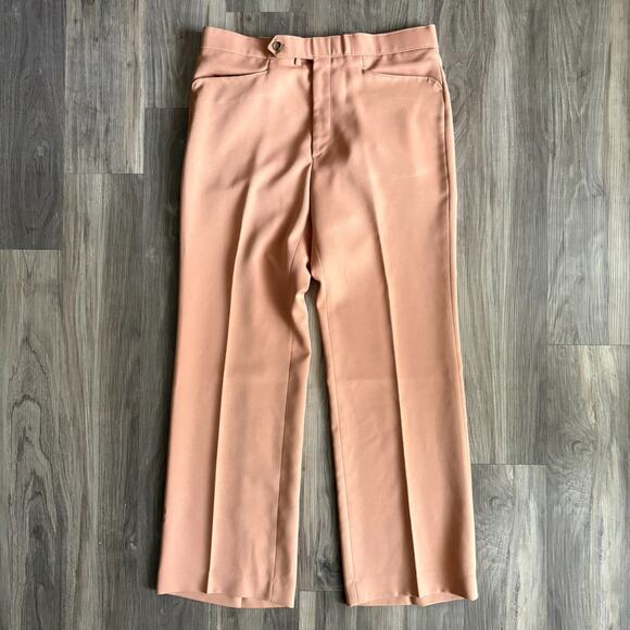 Vintage Levis Action Slacks Pants Mens Size 36x31 Tan Sta-Prest City USA Made - Picture 1 of 6